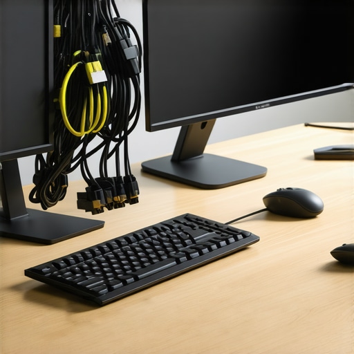 The One Tool You Need to Keep Your Monitor Cables Organized