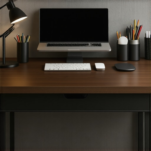 The Secret to Making a Cheap Desk Look Like an Expensive Custom Setup