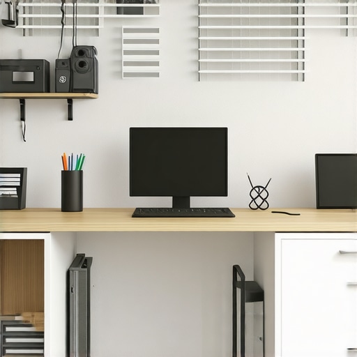 The Secret to Managing Cables for a Desk in the Middle of the Room