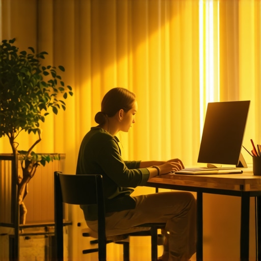 Why Warm Light is Actually Better for Your Evening Work Sessions