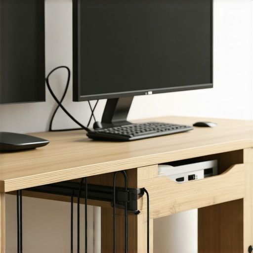 Why You Should Mount Your Power Strip to the Back of Your Desk