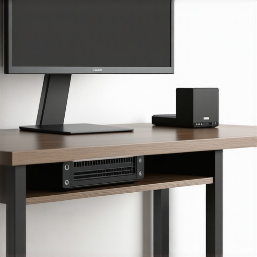 Why You Should Put a Shelf Under Your Desk for Your UPS