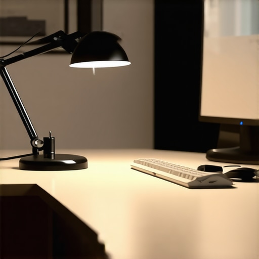 Why Your Desk Lamp Always Tips Over When You Adjust the Arm