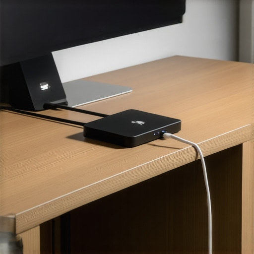 5 Ways to Hide a Power Brick Under a Thin Desk