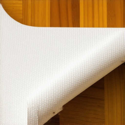 High-Friction Natural Rubber Mat Backing Close-up of a non-slip rubber backing on a desk mat for stability.