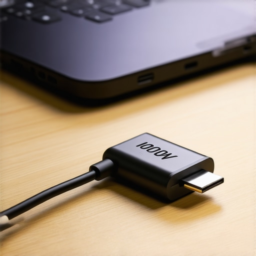 High-Power USB-C Charging Cable A 100W rated USB-C cable for high-speed laptop charging and docking stations.