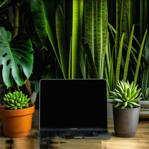 How to Arrange Your Office Plants for the Best Desk Vibe