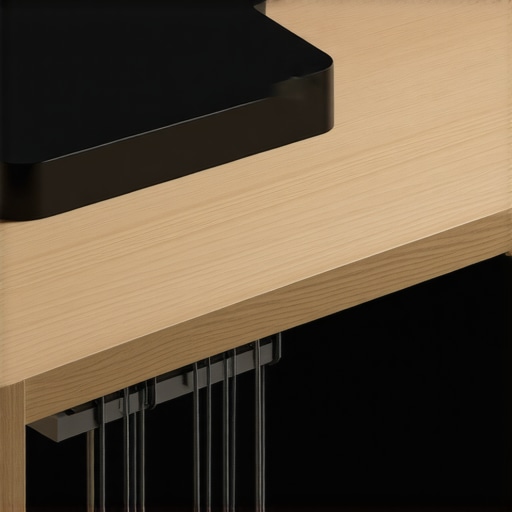How to Hide Your Massive Power Brick Under a Floating Desk