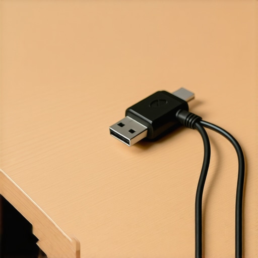 How to Keep Your Cables From Slipping Off the Back of Your Desk