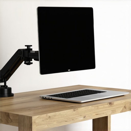 How to Mount Your Laptop to a Monitor Arm for More Space