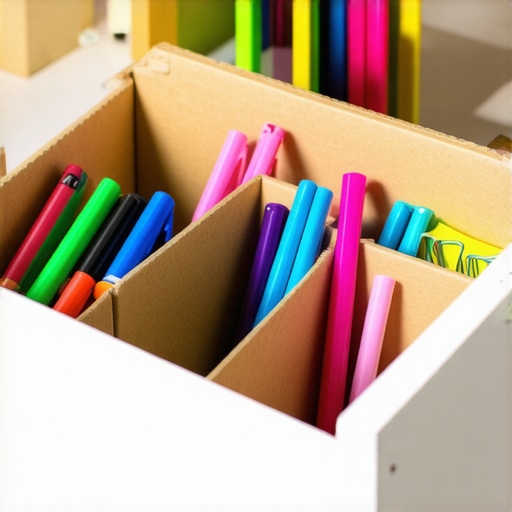How to Organize Desk Drawers Using Only Cardboard and Tape