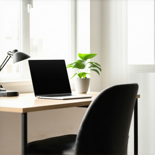 How to Set Up a Productive Desk in a Living Room Corner