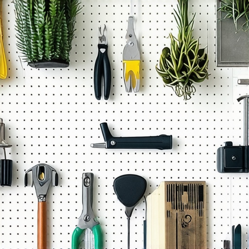 How to Use a Pegboard Without Making Your Wall Look Messy