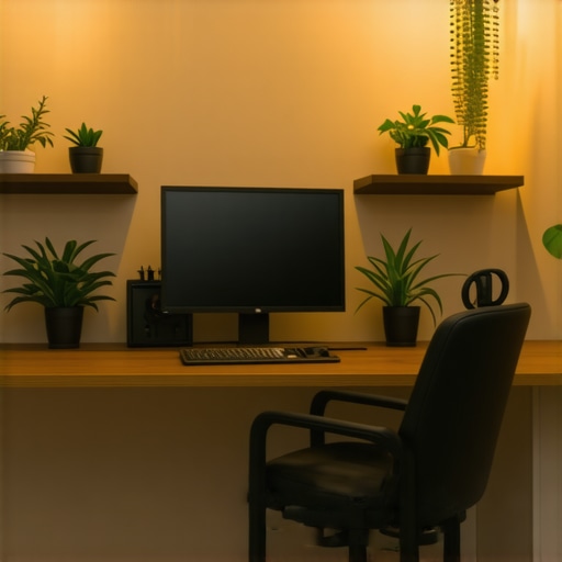 How to build a functional desk setup in a closet space