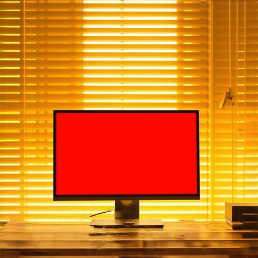 How to fix the glare on your monitor from a window behind you
