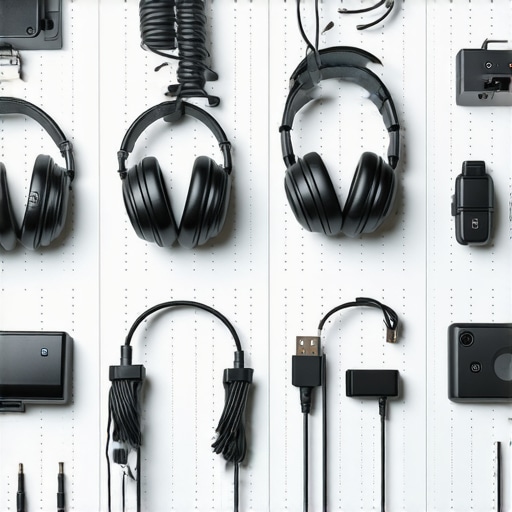 How to use a pegboard for tech gear without looking cluttered