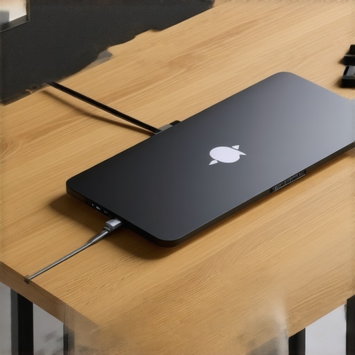 Optimizing Connectivity with Hidden Under-Desk Docks Professional under-desk USB-C dock mounting and neat cable management setup