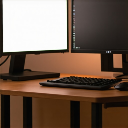 Optimizing Vertical Monitor Refresh Rates Close-up of smooth motion on a vertical and horizontal monitor setup