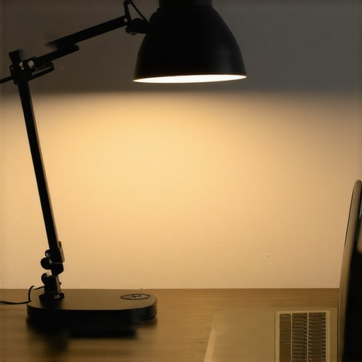 The Best Position for Your Desk Lamp to Avoid Eye Fatigue