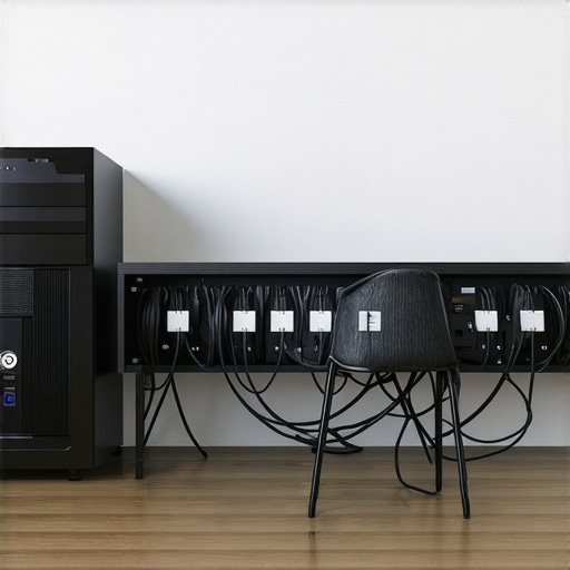The Best Way to Hide Your PC Tower Cables Completely