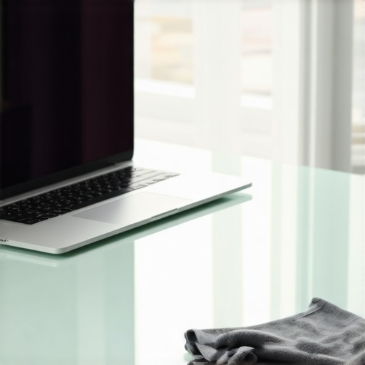 The Best Way to Keep a Glass Desk Smudge-Free All Day