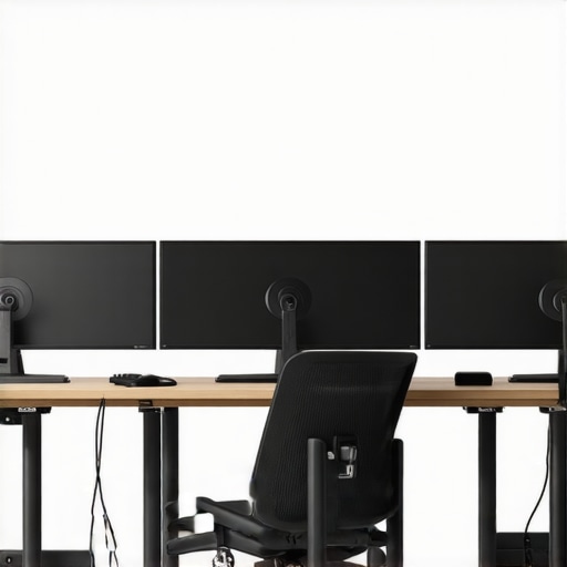 The Best Way to Organize Cables for a Three-Monitor Setup