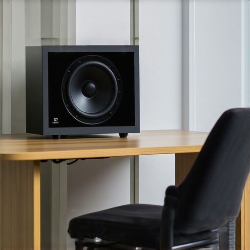 The Best Way to Position Your Subwoofer Under a Small Desk
