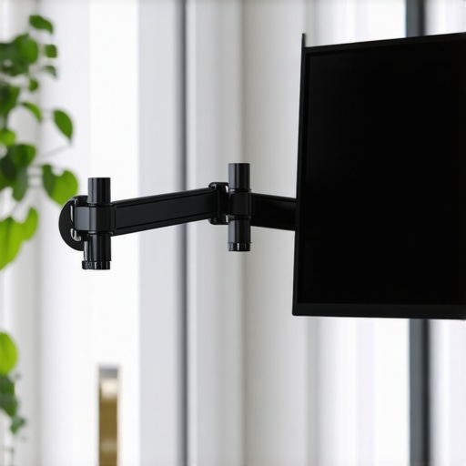 The Most Stable Way to Place a Monitor on a Glass Desk