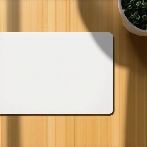 The Secret to Keeping Your White Desk Mat Looking New