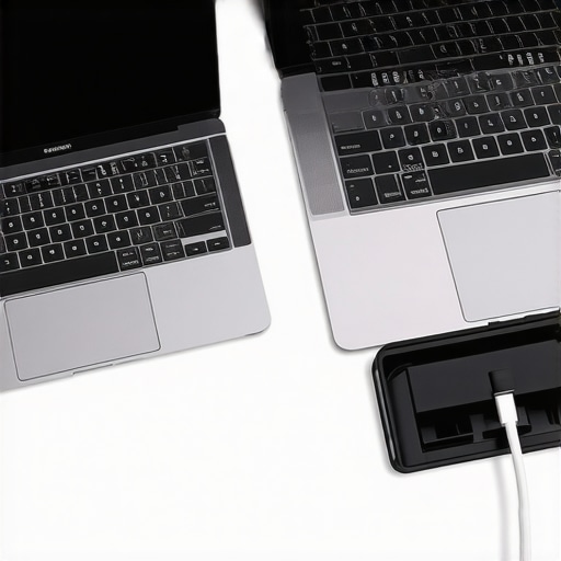 The easiest way to manage dual laptop cables on one desk