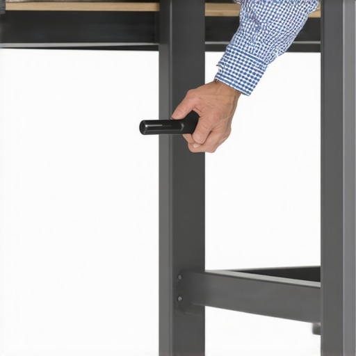 The simple way to stop your standing desk from wobbling at full height