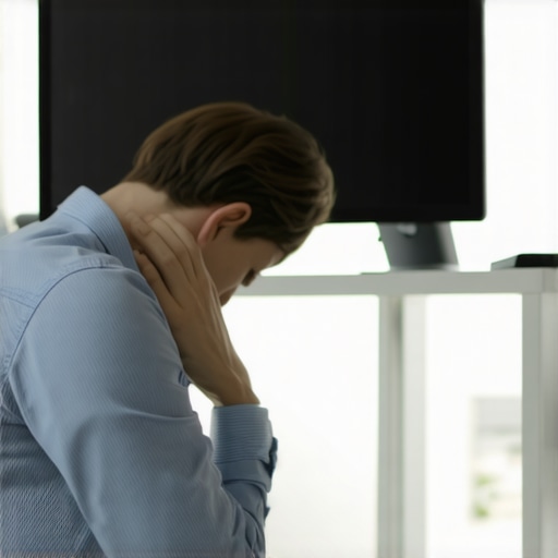 Why your neck still hurts despite using a monitor riser